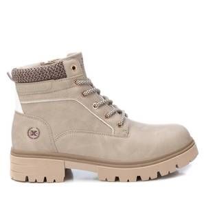 NEW XTI women's combat booties in beige